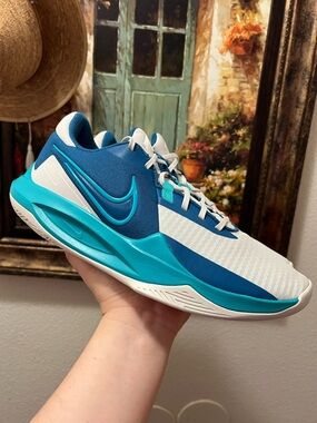 Nike Precision 6 Industrial Blue Clear Jade sneakers